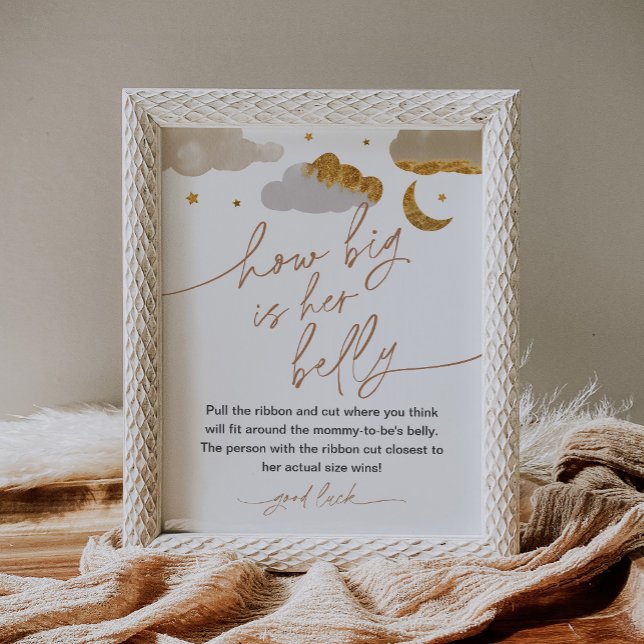 Affiche Quelle taille a son ventre Jeu Twinkstar Baby show (Créateur téléchargé)