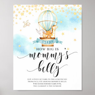 Affiche Quelle taille est le panneau de jeu ventre de mama