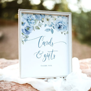 Affiche Quelque chose de bleu avant de faire Cartes et cad