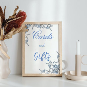 Affiche Quelque chose de bleu avant de faire signe de douc