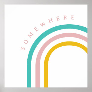 Affiche Quelque part au-dessus de l'arc en ciel