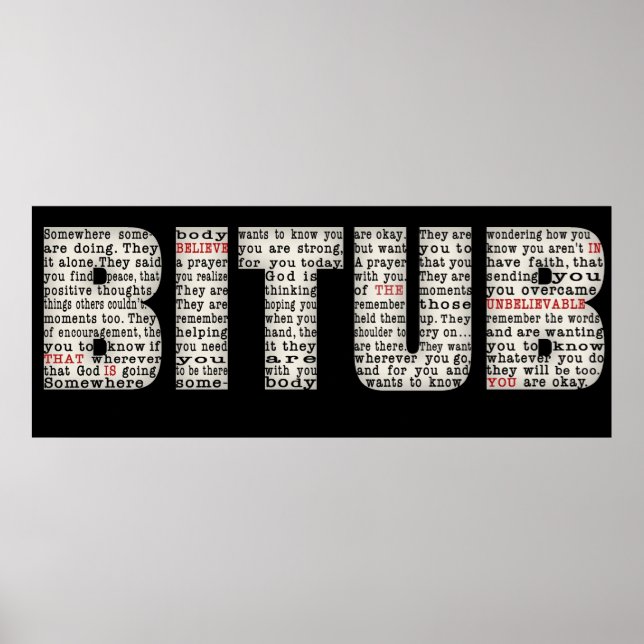 Affiche Quelque part (BITUB) (Devant)