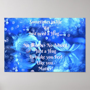 Affiche Quelque temps dans notre vie nous avons juste beso