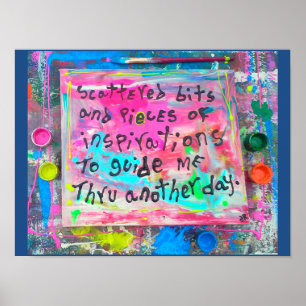Affiche quelques briques et des morceaux d'inspiration épa