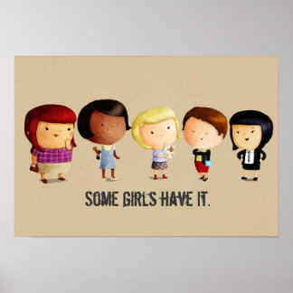 Affiche Quelques filles de sous-culture