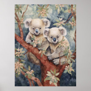 Affiche Quelques koalas