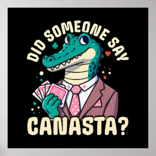 Affiche Quelqu'Un A Dit Canasta
