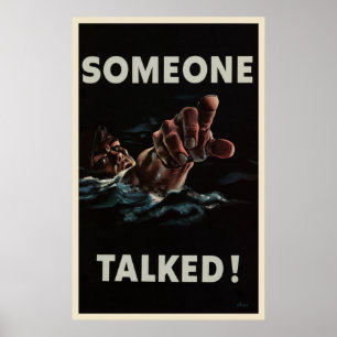 Affiche Quelqu'Un A Parlé