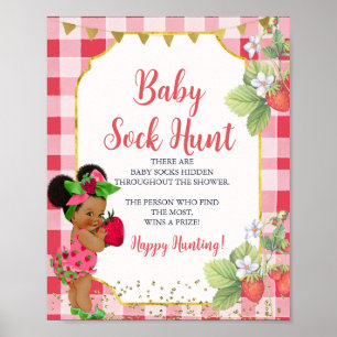 Affiche Quelqu'un Berry Sweet Strawberry Baby Chasse de so