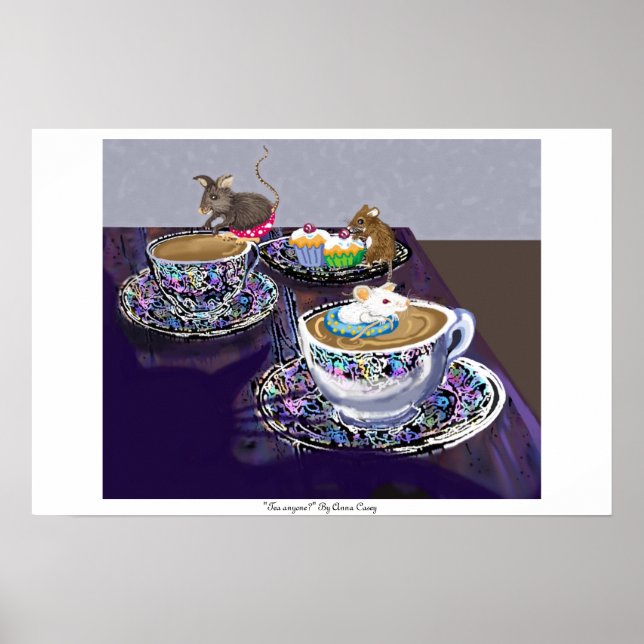 Affiche Quelqu'un de thé ? (Devant)