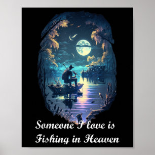 Affiche Quelqu'un que j'aime pêche au paradis