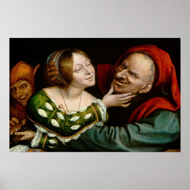Affiche Quentin Matsys - Amants assortis (Devant)