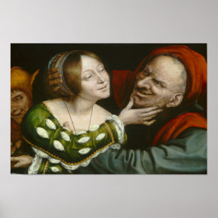 Affiche Quentin Matsys - Amateurs Maladroits