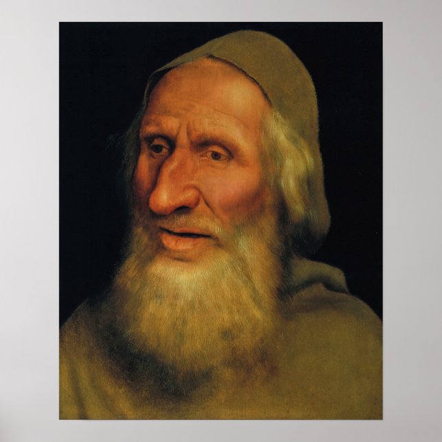 Affiche Quentin Matsys - Chef d'un vieil homme (Devant)