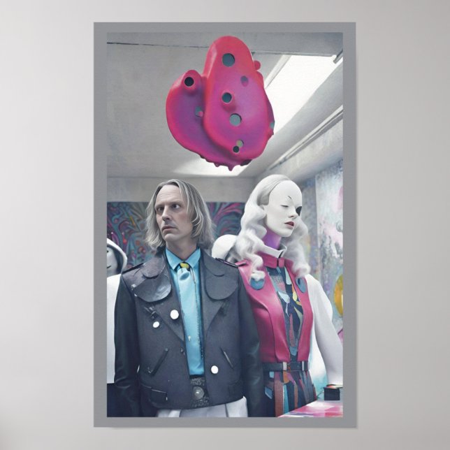 Affiche Quentin Tarantino - Caractères de rejet (Devant)