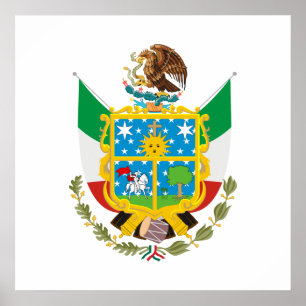 Affiche Queretaro, Mexique