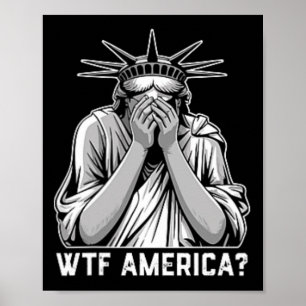 Affiche Qu'est-ce que l'Amérique Trump