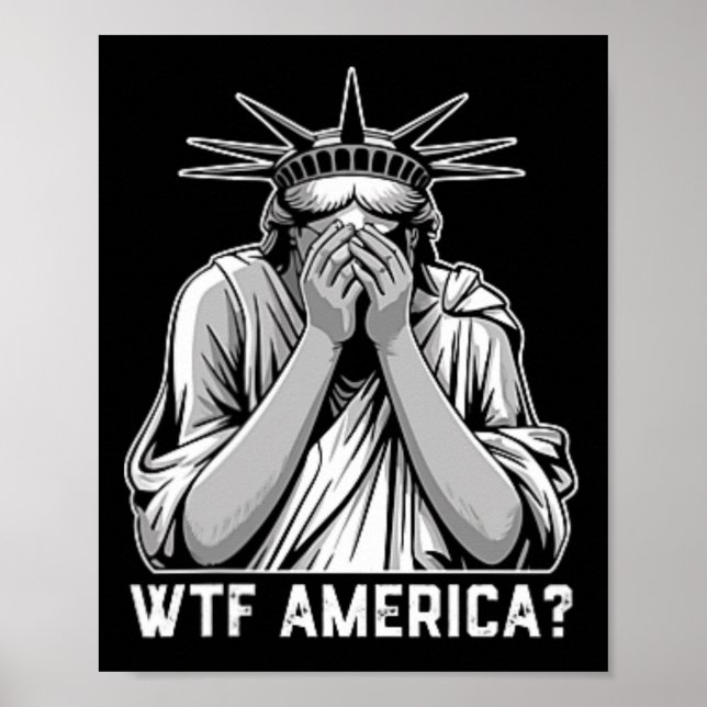 Affiche Qu'est-ce que l'Amérique Trump  (Devant)