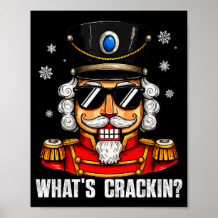 Affiche Qu'est-ce qui craque drôle Casse-Noisette Pjs Noël