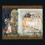 Affiche Quest for Holy Grail,Vision of Angels to Perceval<br><div class="desc">Digital collage version and image elaboration by Bulgan Lumini © from William Morris and Sir Edward Burne-Jones , Quest for the Holy Grail tapestries.
Vision of the Angels to Galahad, Bors and Perceval</div>