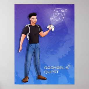 Affiche Quête de Raphael - chaîne Youtube officielle