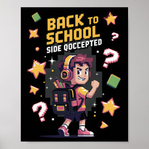 Affiche Quête secondaire Ck To School acceptée Joueur 1 