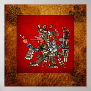 Affiche Quetzalcoatl