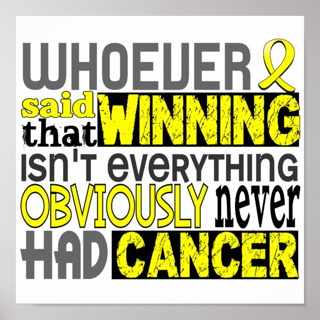 Affiche Qui a dit Sarcoma (Devant)