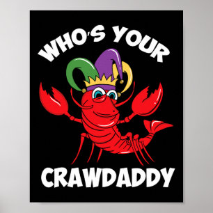 Affiche Qui est ton père de famille Mardi Gras Carnival