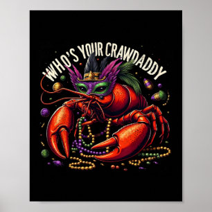 Affiche Qui est votre père de famille Dabbing Crawfish Mar