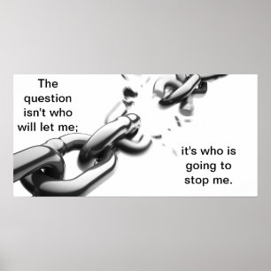 Affiche Qui m'arrêtera