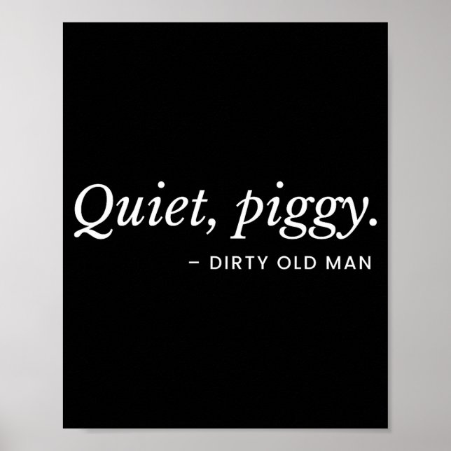 Affiche Quiet Ggy Sarcastic For Women  (Devant)