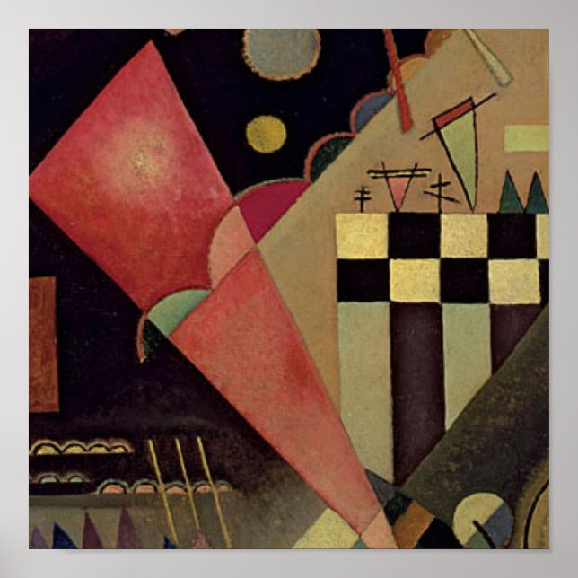 Affiche Quiet Pink Wassily Kandinsky (Devant)
