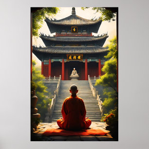 Affiche Quiétude du temple