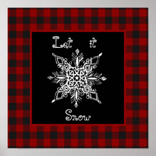 Affiche Qu'il neige