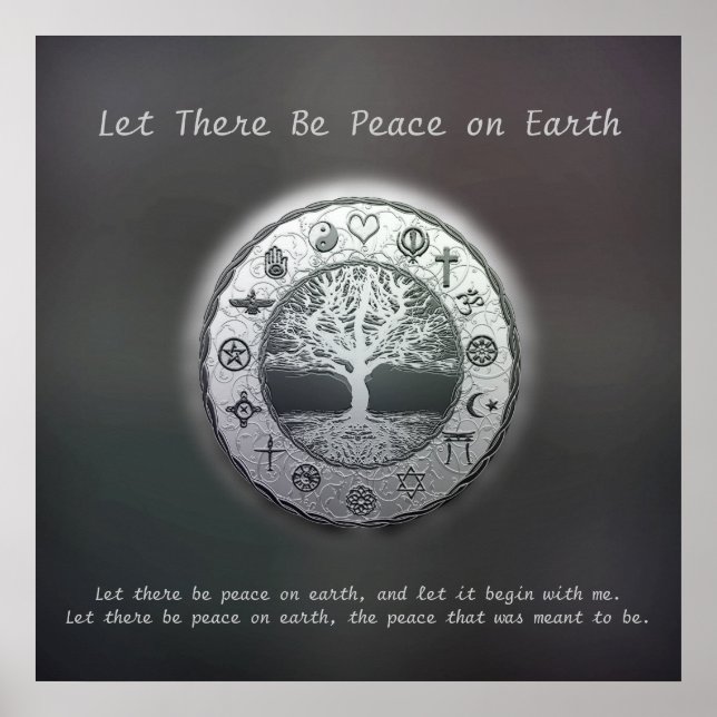 Affiche Qu'il y ait la paix sur Terre (Devant)