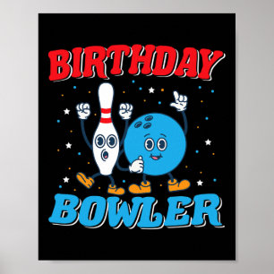 Affiche Quille d'anniversaire - Drôle de quille d'annivers