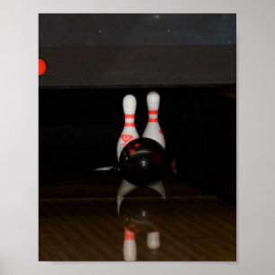 Affiche Quille de bowling