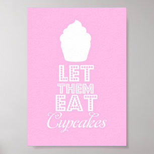 Affiche Qu'ils mangent des cupcakes