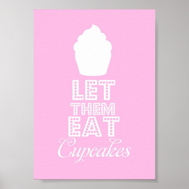 Affiche Qu'ils mangent des cupcakes (Devant)