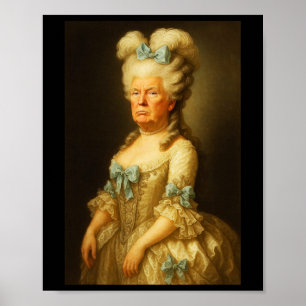 Affiche Qu'ils mangent des tacos - Marie Trump Antoinette