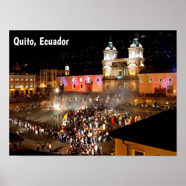 Affiche Quito (Devant)