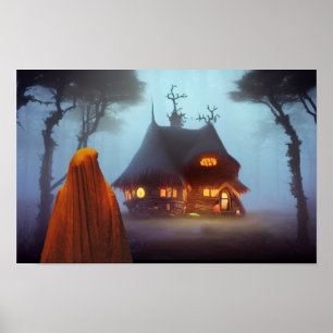 Affiche Quitter la maison hantée