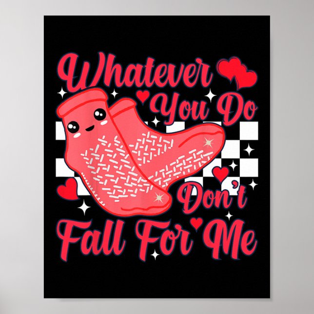 Affiche Quoi que vous fassiez, ne tombez pas amoureux de m (Devant)