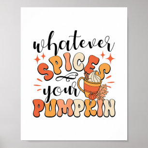 Affiche Quoi qu'il en soit, épices votre automne de citrou