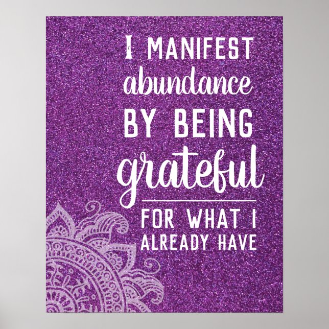 Affiche Quota inspiratoire I Dans la déclaration Motivatio (Devant)