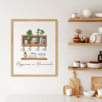Quote-Cuisine Boho de cuisine aquarelle