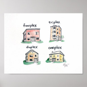 Affiche Quplex en duplex complexe