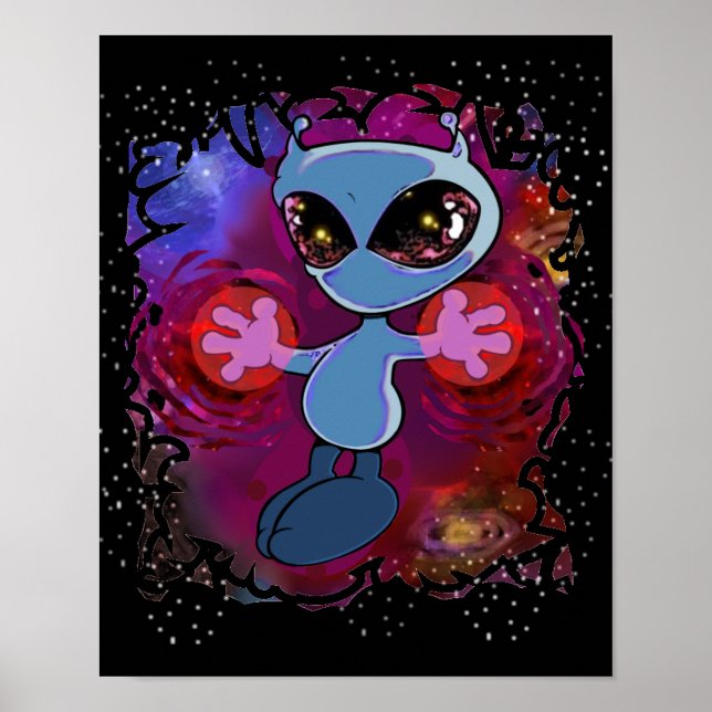 Affiche Qwiby | Surge cosmique (Devant)