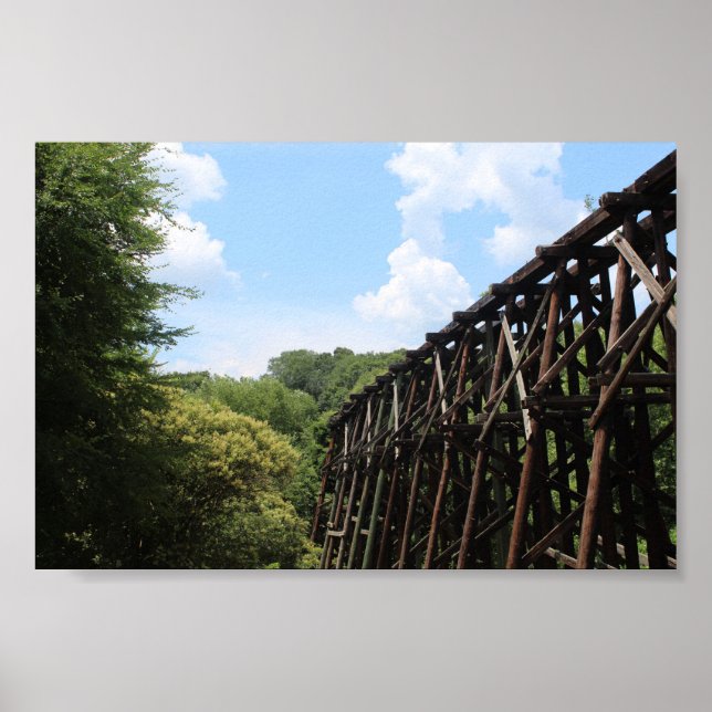 Affiche R.E.M. Murmur Trestle Bridge - Album Art (Devant)
